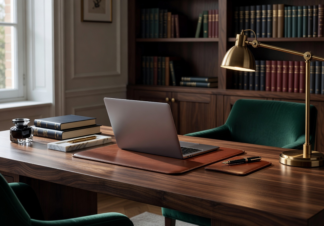 Luxury desk workspace inspiration home office